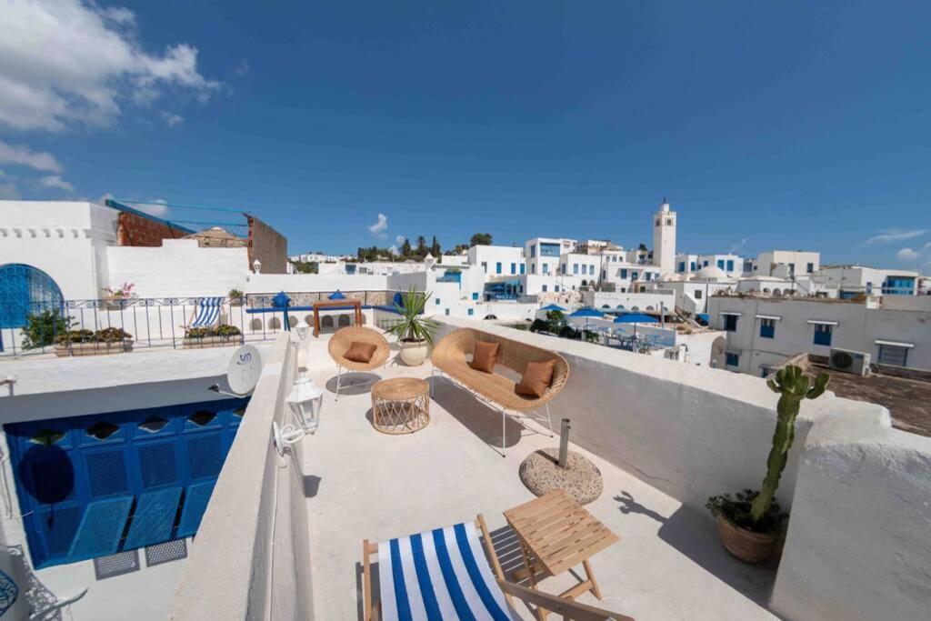 Charming Villa In The Heart Of Sidi Bousaid Sidi Bou Ali Eksteriør billede