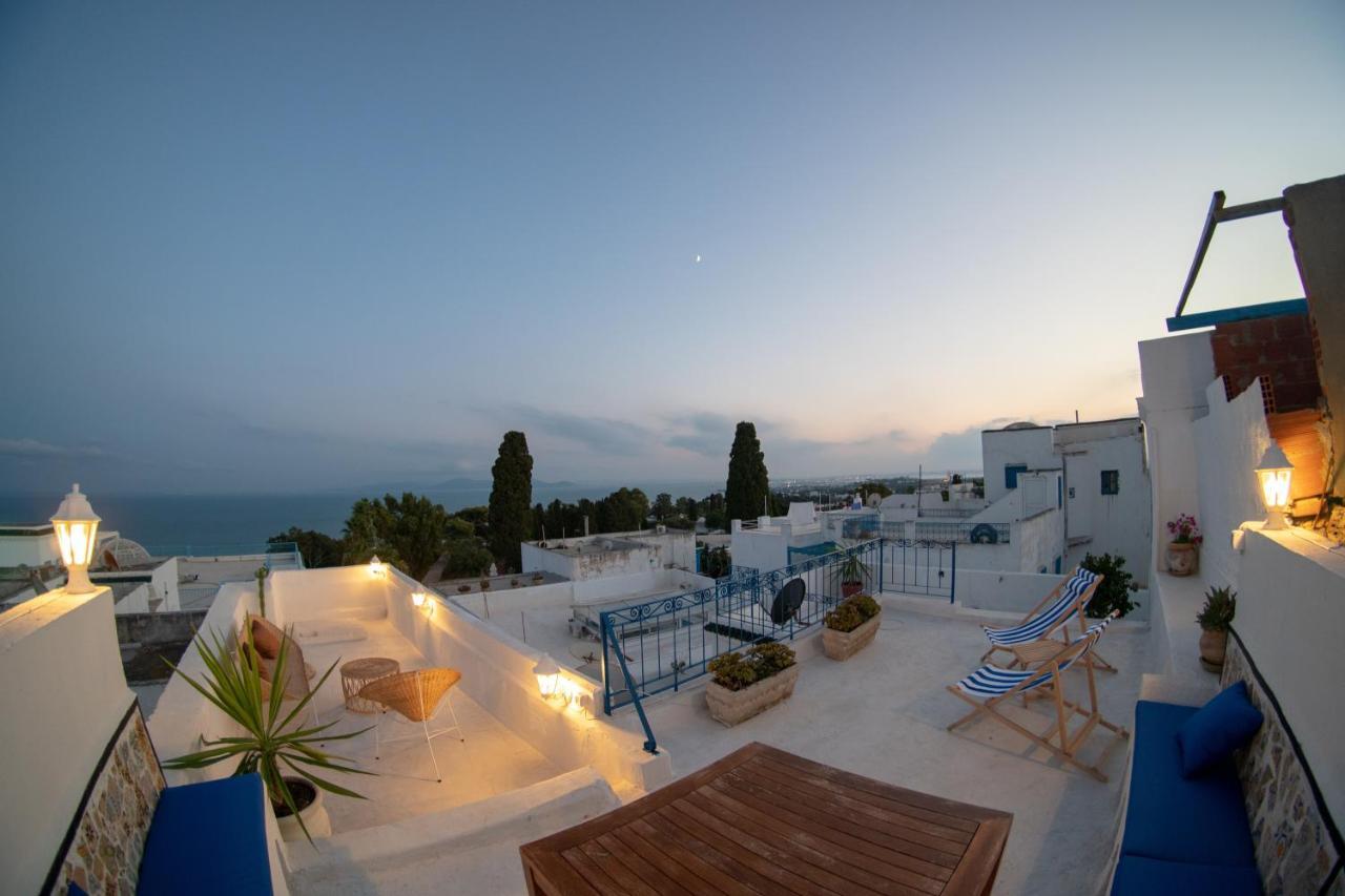 Charming Villa In The Heart Of Sidi Bousaid Sidi Bou Ali Eksteriør billede