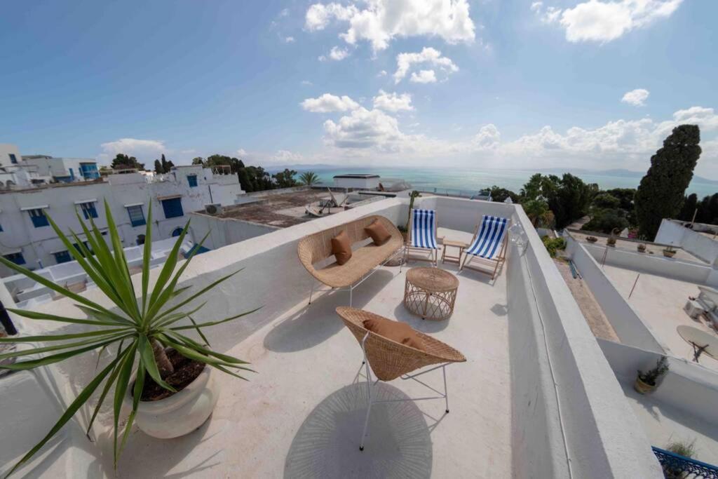 Charming Villa In The Heart Of Sidi Bousaid Sidi Bou Ali Eksteriør billede